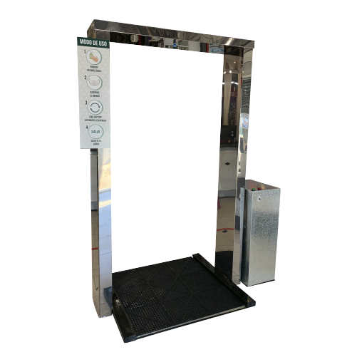 CABINA ARCO SANITIZANTE CON PISO